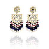Kiran Mirror Earrings Tikka Set - The Pashm